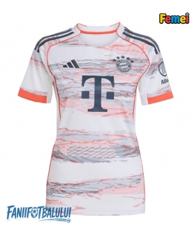 Bayern Munich Tricou Fotbal Replică 2025-26 Femei Deplasare